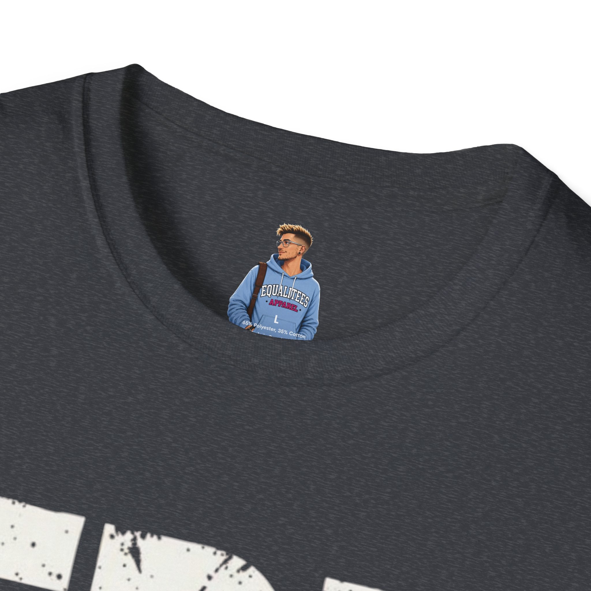 FDT Political Protest Distressed Graphic T-Shirt