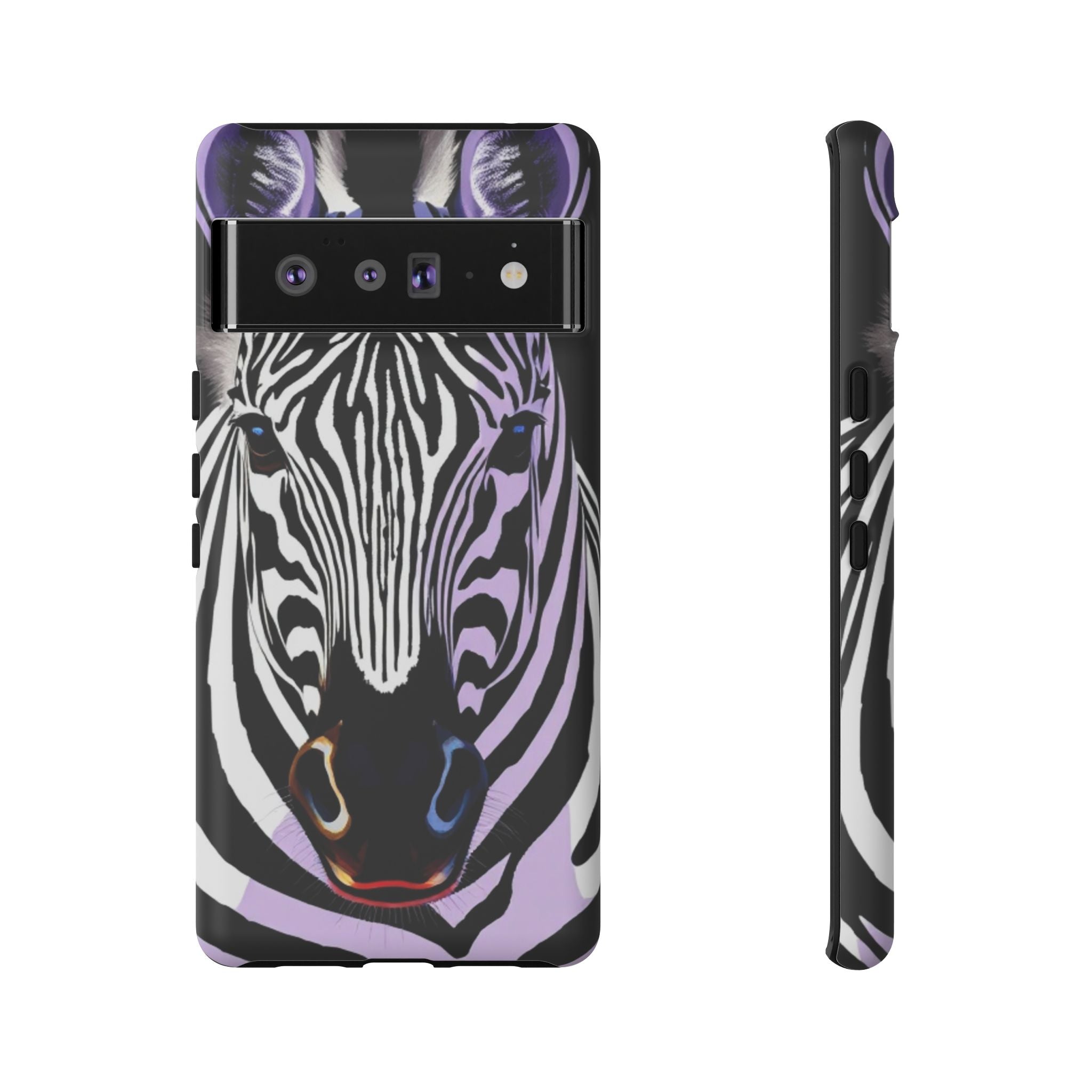 Android OR iPhone Compatible Cases - Zebra Design - Unique Tough Cases