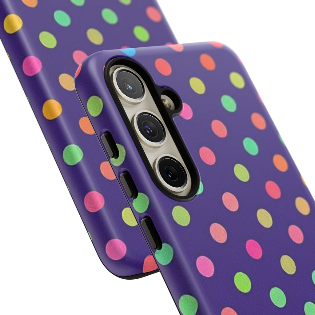 Colorful Polka-Dot Tough Case for Android