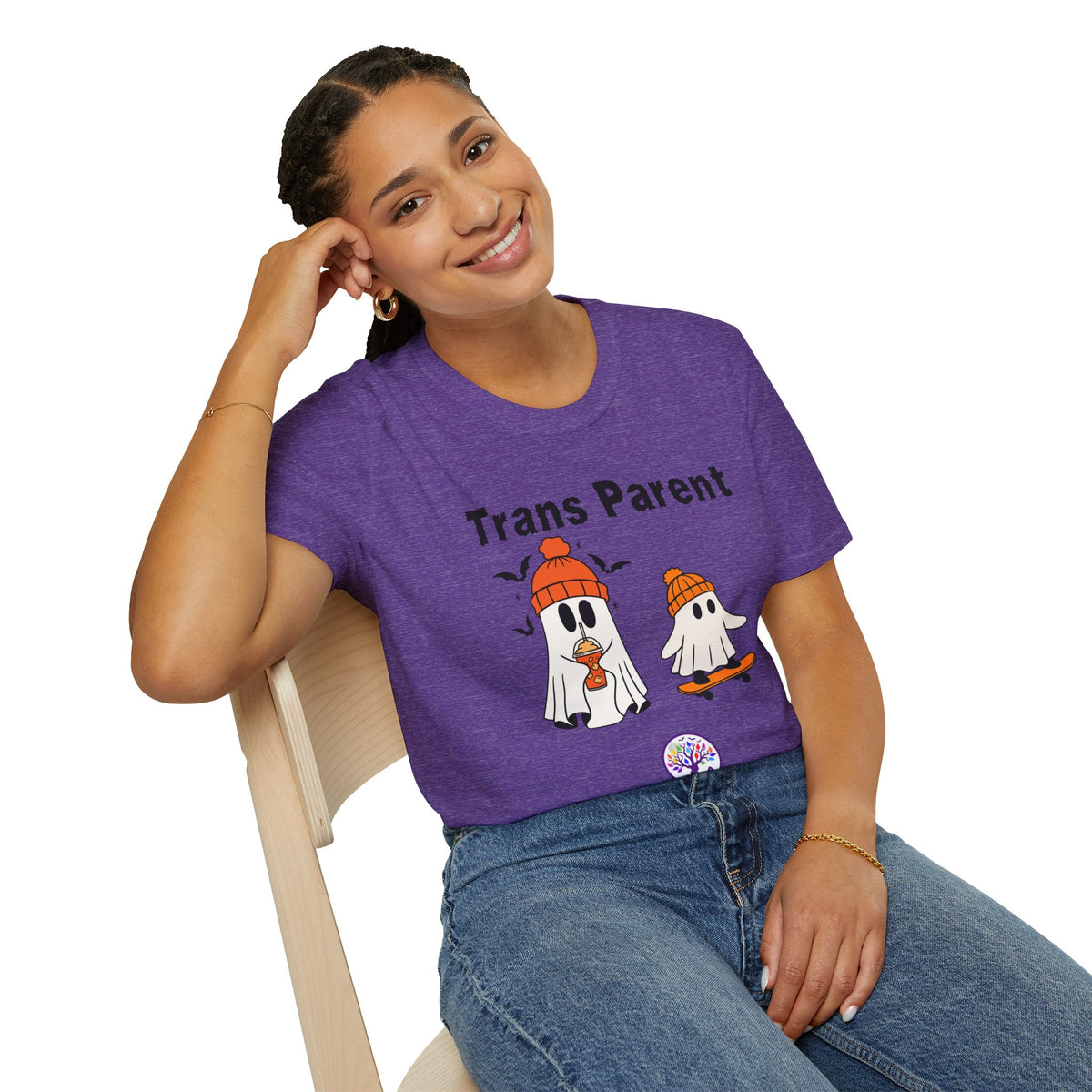 Trans Parent 7 Halloween Pride Tree Las Vegas T-Shirt