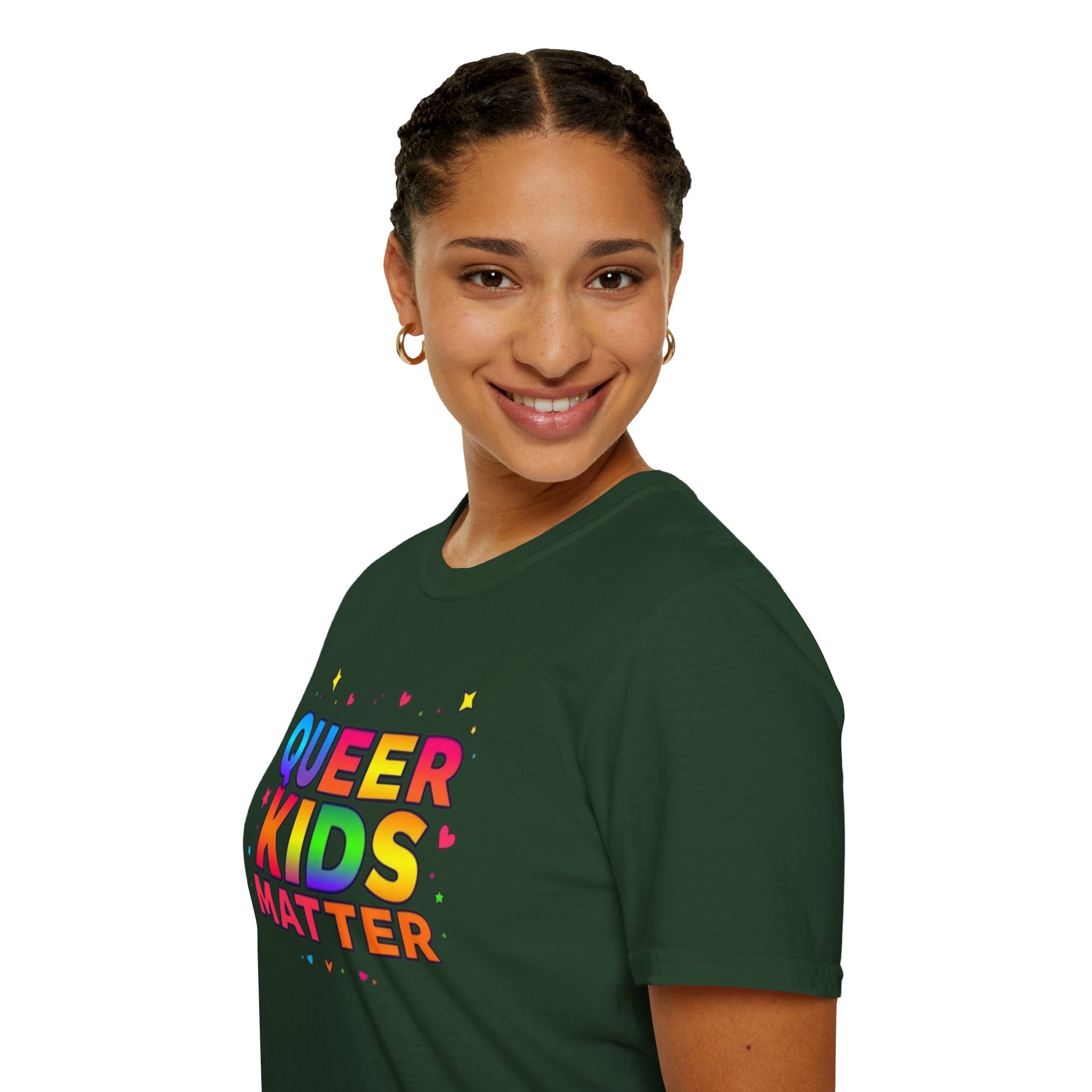 Colorful Queer Kids Matter Pride T-Shirt