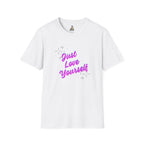 Just Love Yourself Unisex Softstyle T-Shirt - Motivational Tee for Self-Love