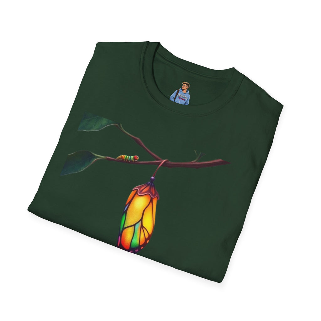 Rainbow Butterfly Cocoon Pride T-Shirt