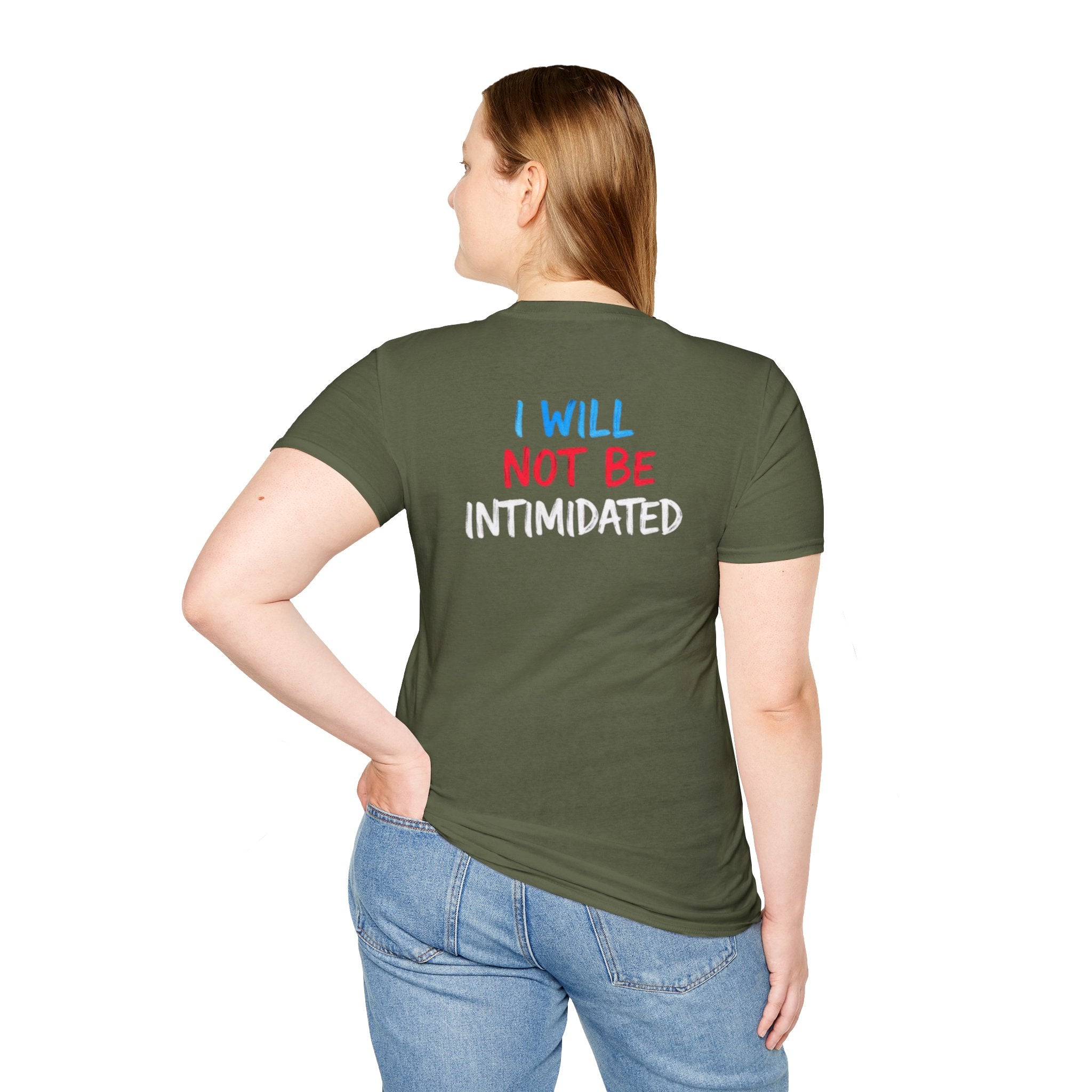 Ballots > Bullies T-Shirt — "I Will Not Be Intimidated" Voter Rights Tee