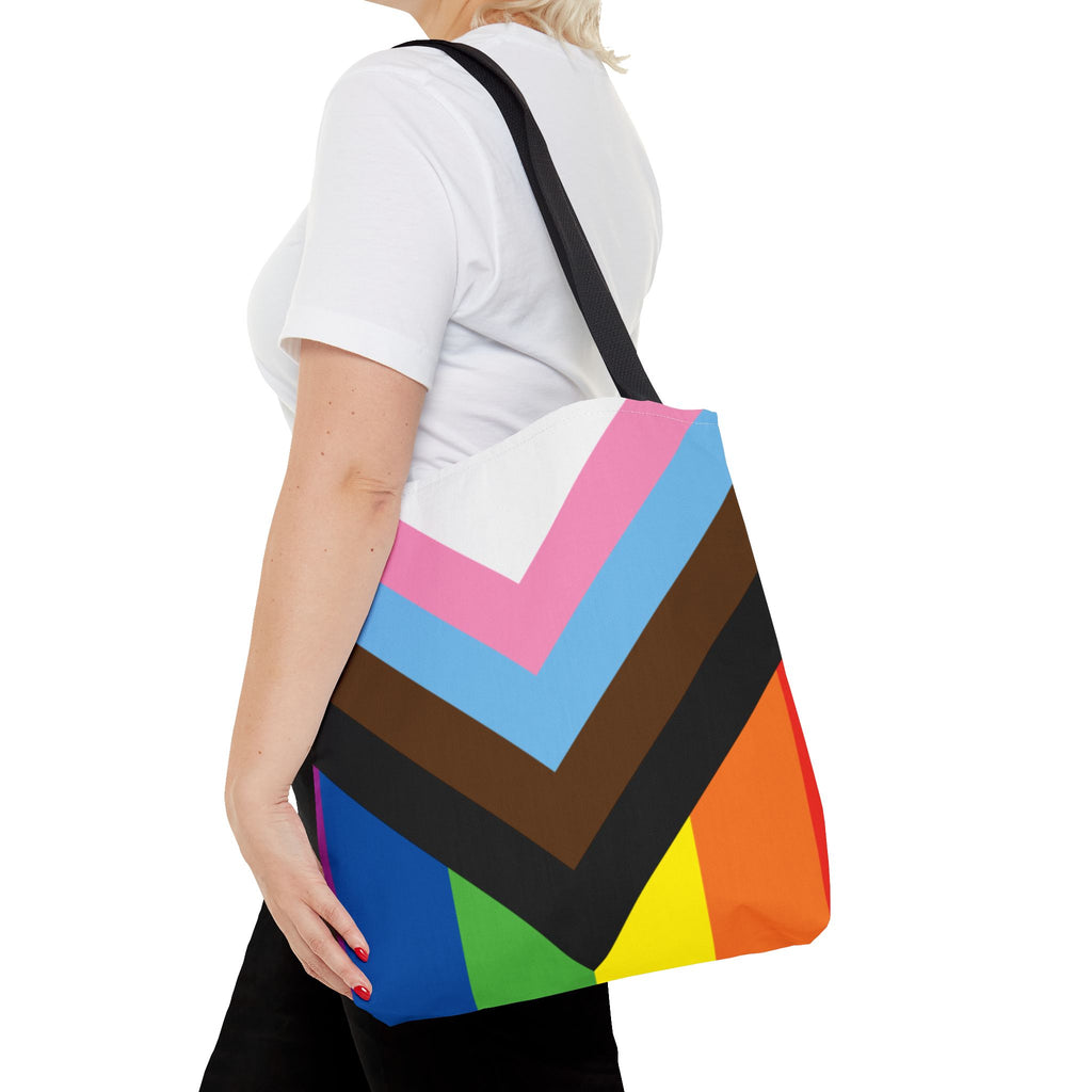 Inclusive Pride Flag Tote Bag