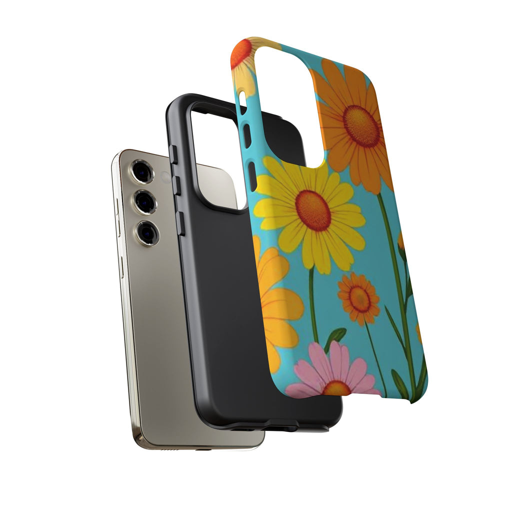 Floral Daisy Tough Case for Android