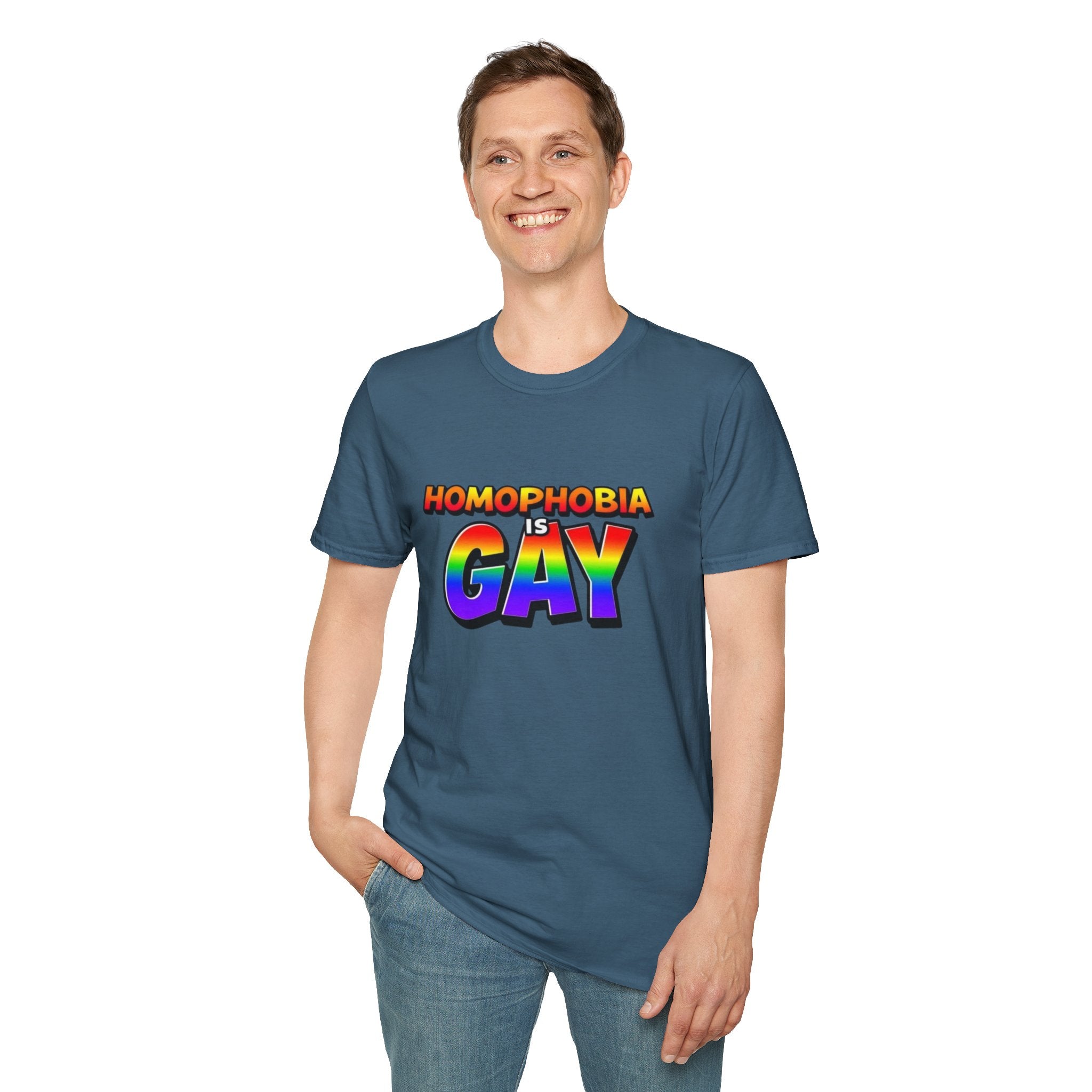 Homophobia Is Gay Graphic T-Shirt
