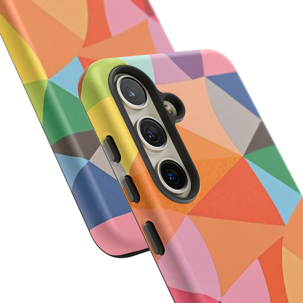 Colorful Geometric Tough Case for Android