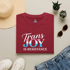 Trans Joy is Resistance Unisex T-Shirt - Celebrate Love and Empowerment
