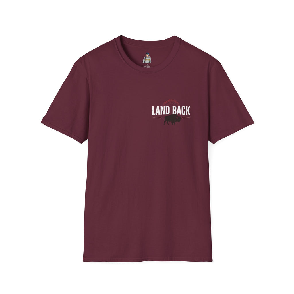 'Land Back' Unisex Softstyle T-shirt