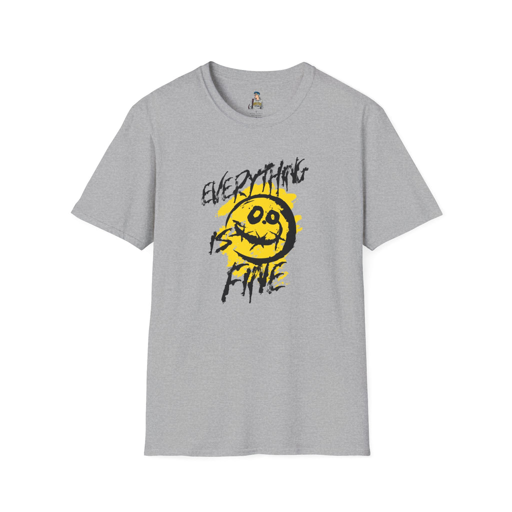 Everything is Fine Unisex Softstyle T-Shirt