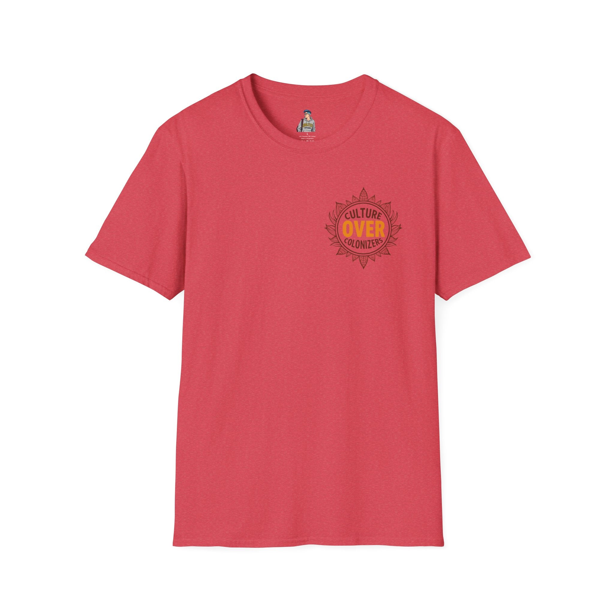 Culture Over Colonizers Unisex Softstyle T-Shirt