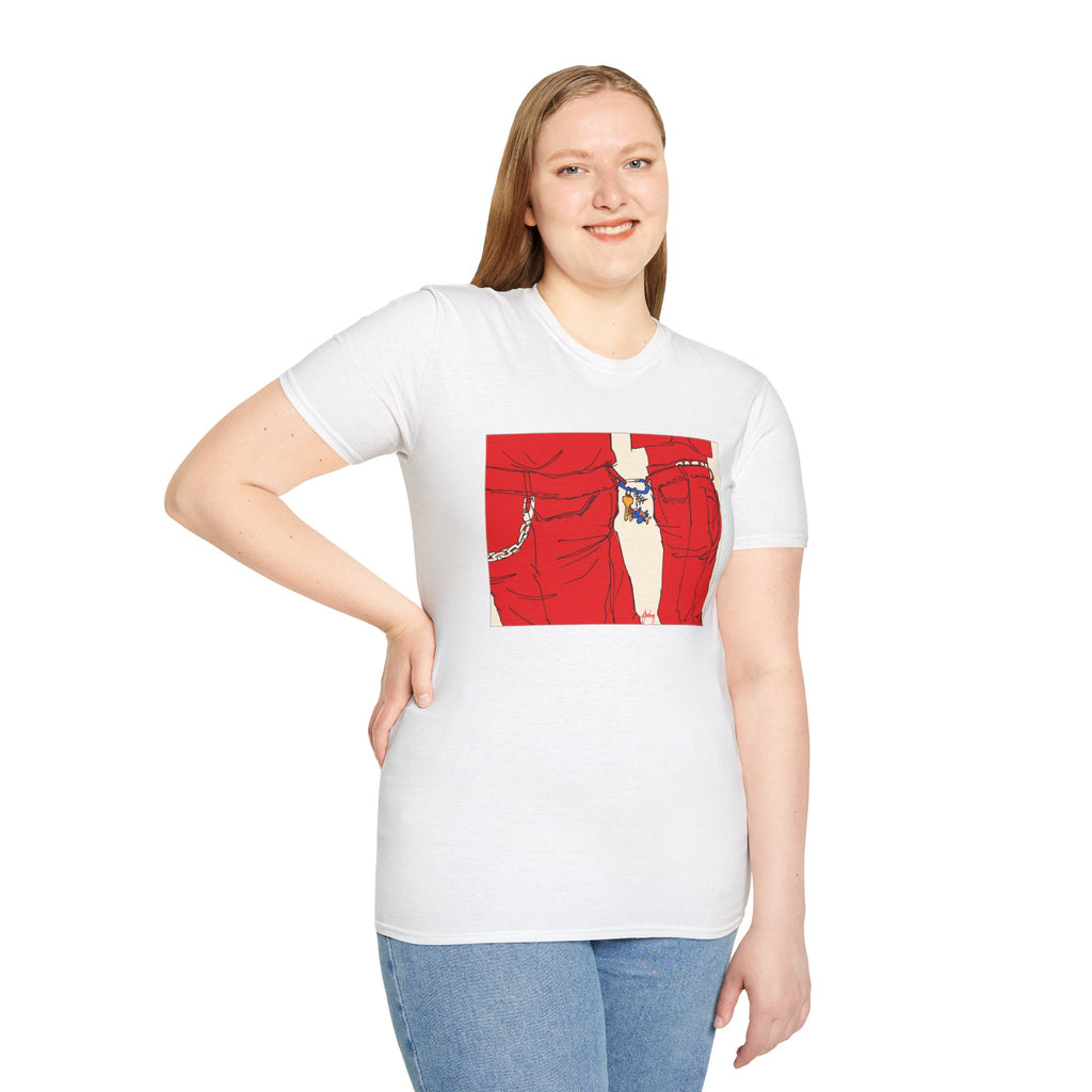 Red Jeans by Audrey Pride Tree Las Vegas T-Shirt