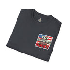Keep Immigrants Deport Fascists Unisex Softstyle T-Shirt