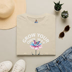Grow Your Own Way Trans Pride Unisex T-Shirt - Floral Design for Garden Lovers