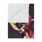 Colorful Giraffe Microfiber Blanket