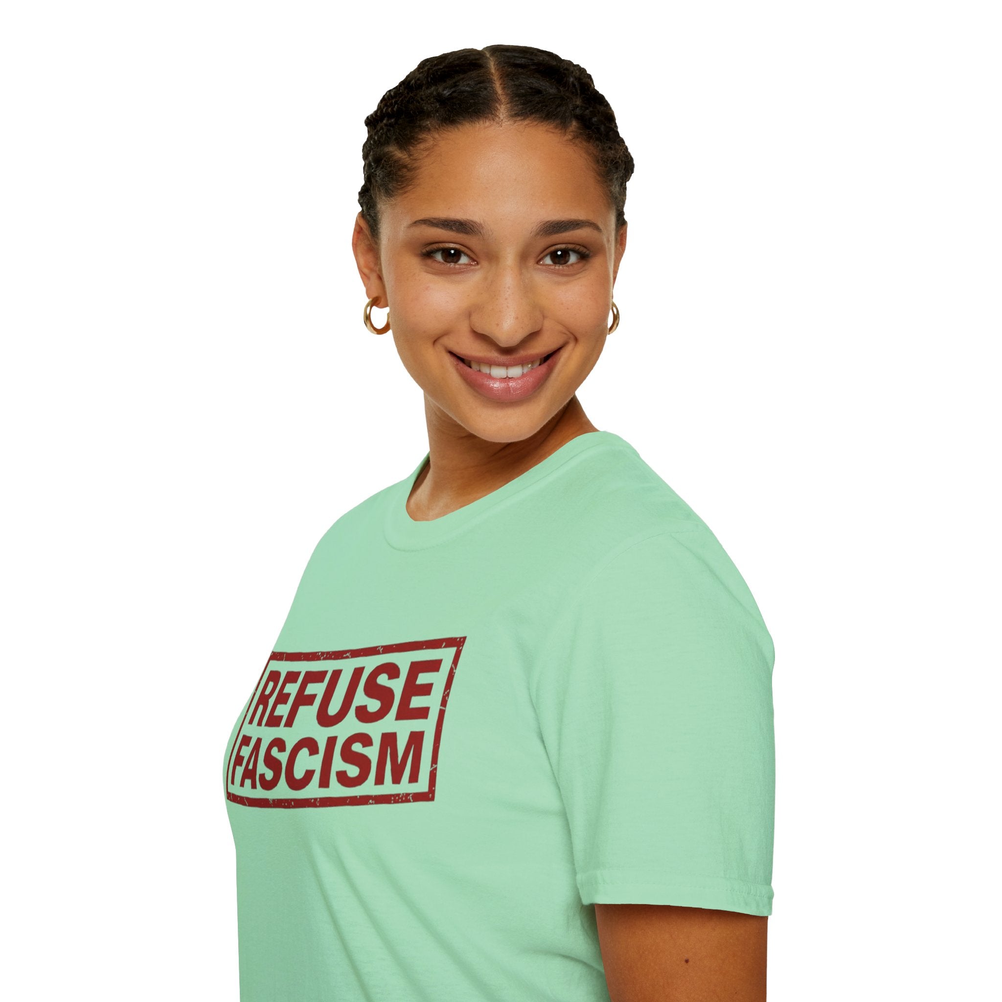 Refuse Fascism Political Activism T-Shirt