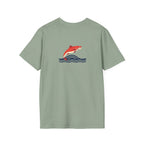 Jumping Salmon Native Pride Softstyle Unisex T-shirt