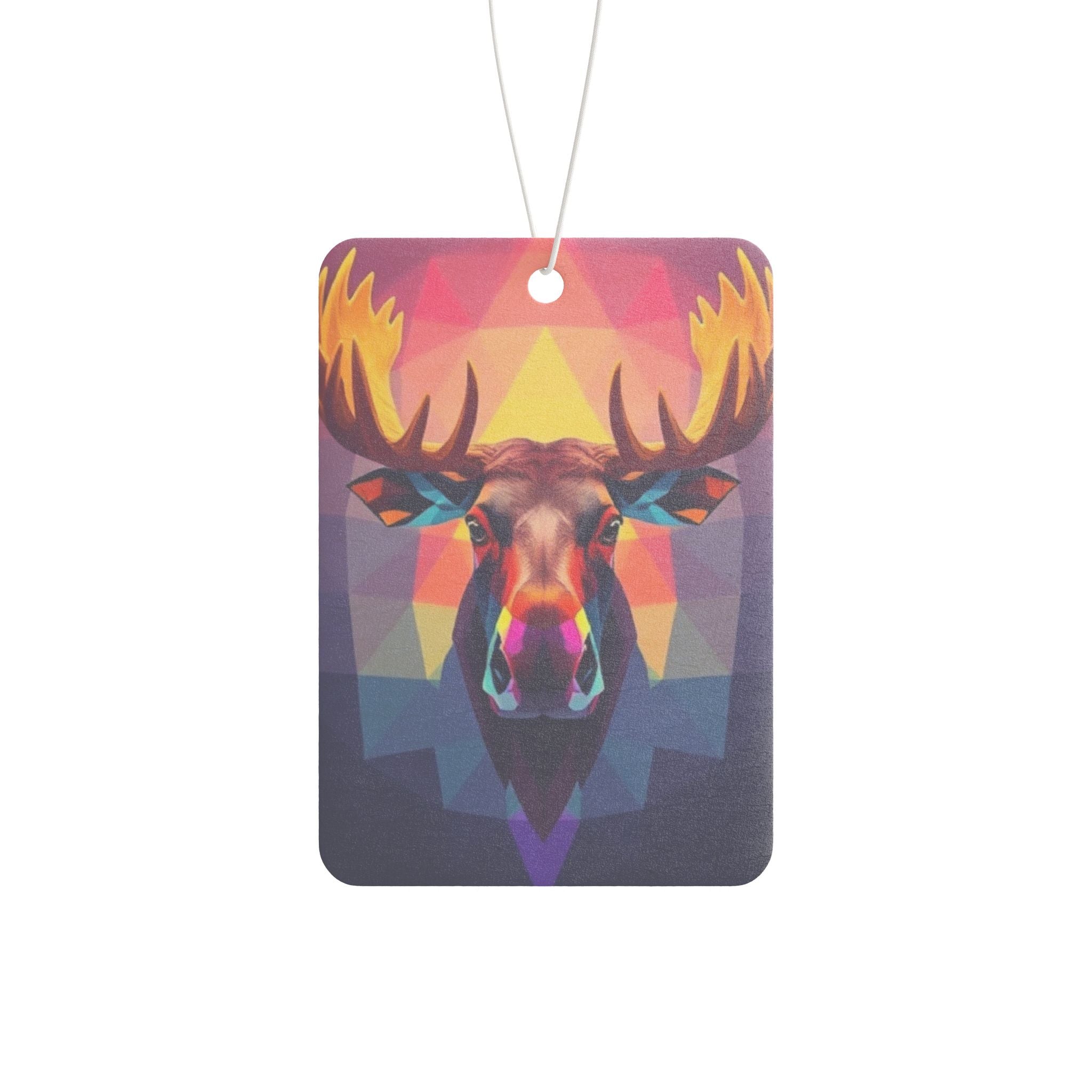 Fractal Moose Design - Car Air Freshener - Eclectic and Aromatic