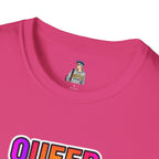 Queer Youth Exist T-Shirt | Unisex Softstyle Tee for Pride Events & Everyday Wear