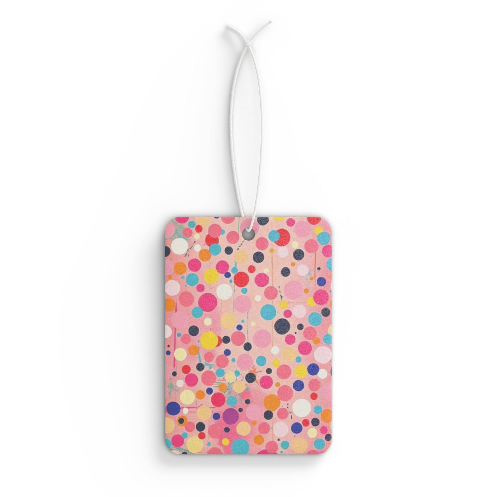 Dots and Splatters Car Air Freshener