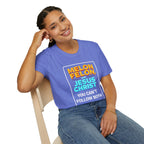 Political Unisex T-Shirt - Melon Felon or Jesus Christ? You Can't Follow Both