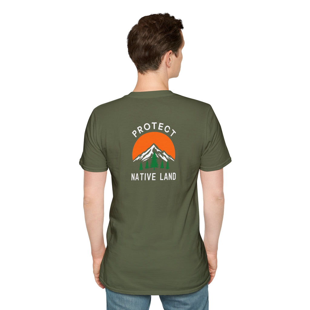 Protect Native Land Softstyle Unisex T-shirt