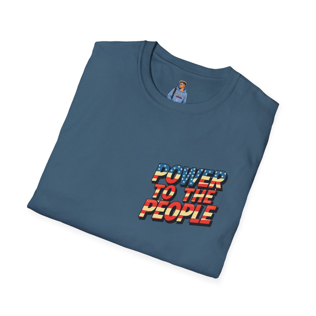 Power to the People Unisex Softstyle T-Shirt Classic Protest Tee