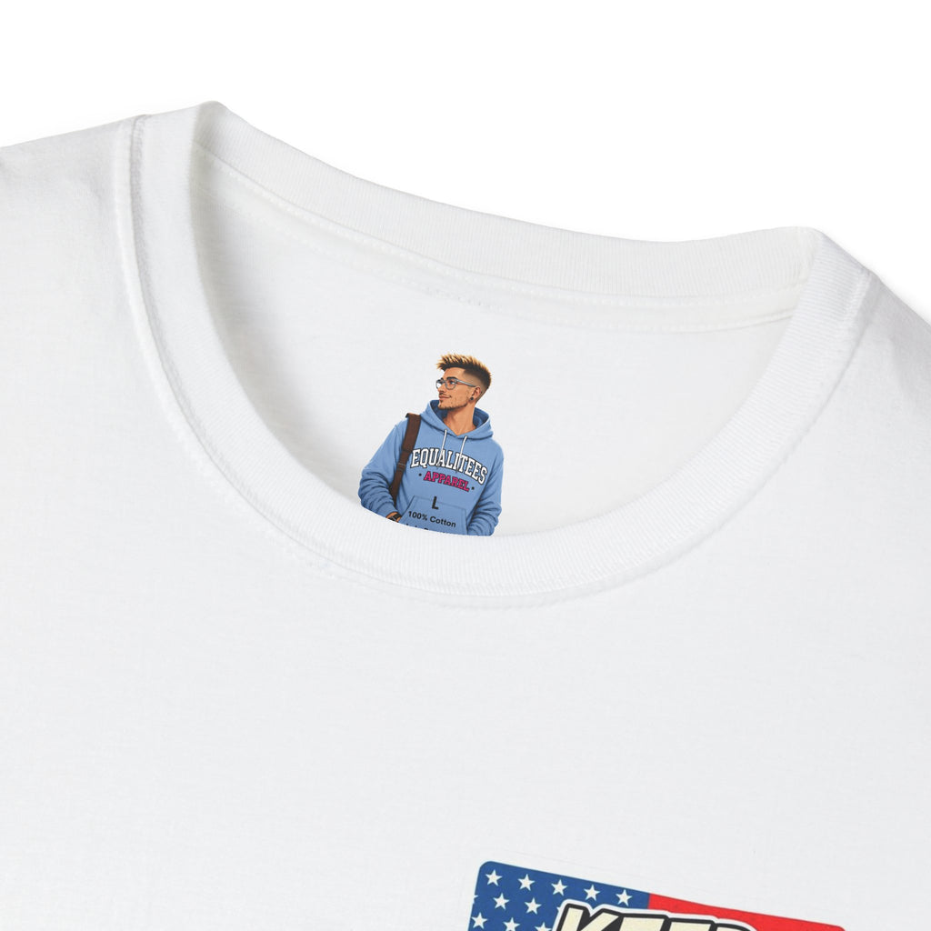 Keep Immigrants Deport Fascists Unisex Softstyle T-Shirt