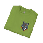 Mystical Wolf Design Unisex Softstyle T-shirt