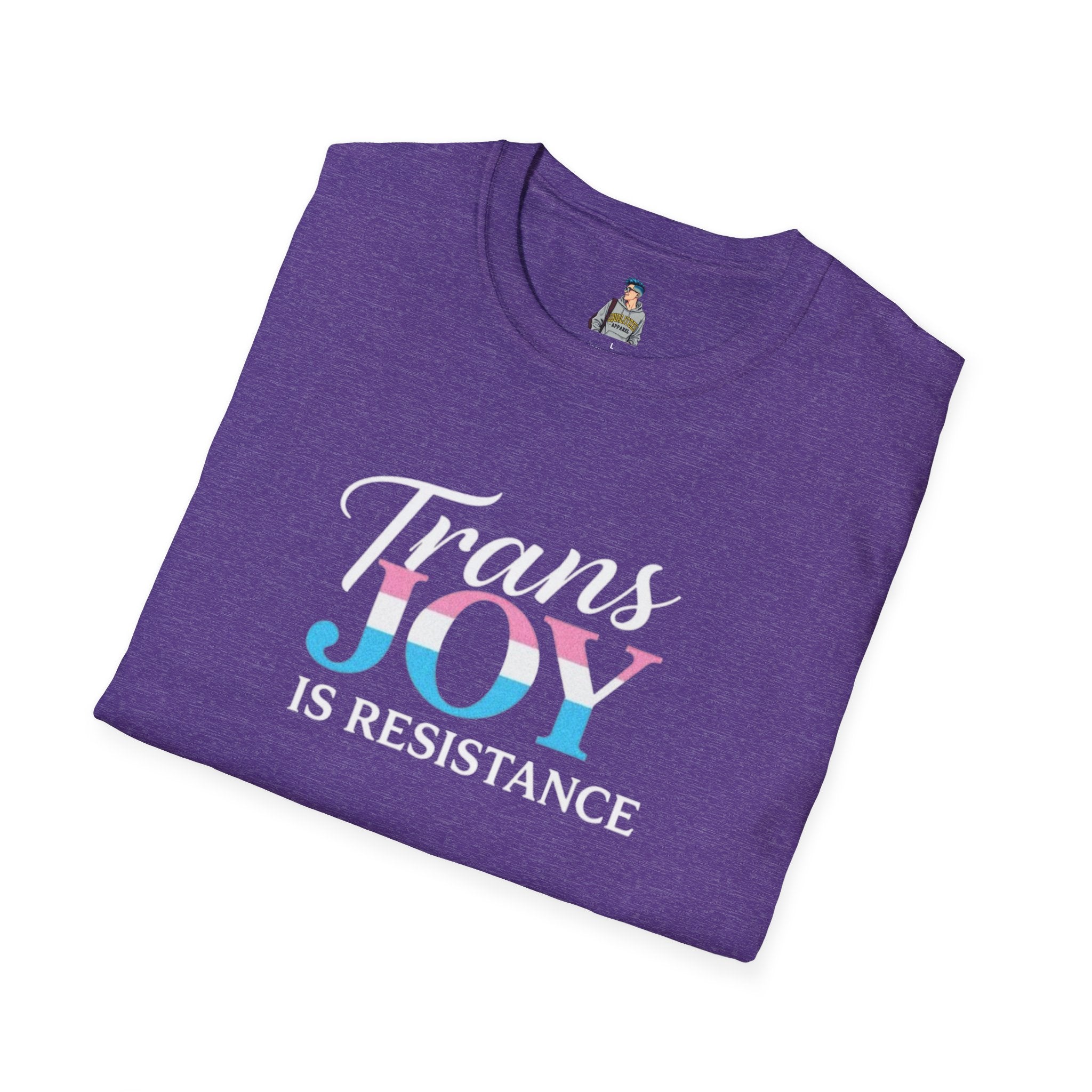 Trans Joy is Resistance Unisex T-Shirt - Celebrate Love and Empowerment