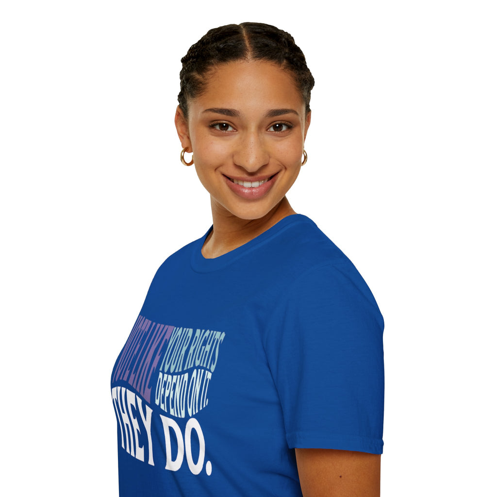 Vote Like Your Rights Depend On It — Political Activism Tee