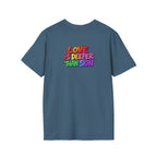 Rainbow Skeleton Love is Deeper Than Skin T-Shirt | Unisex Casual Tee