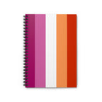 Lesbian Pride Spiral Notebook - Ruled Pages for Creative Minds