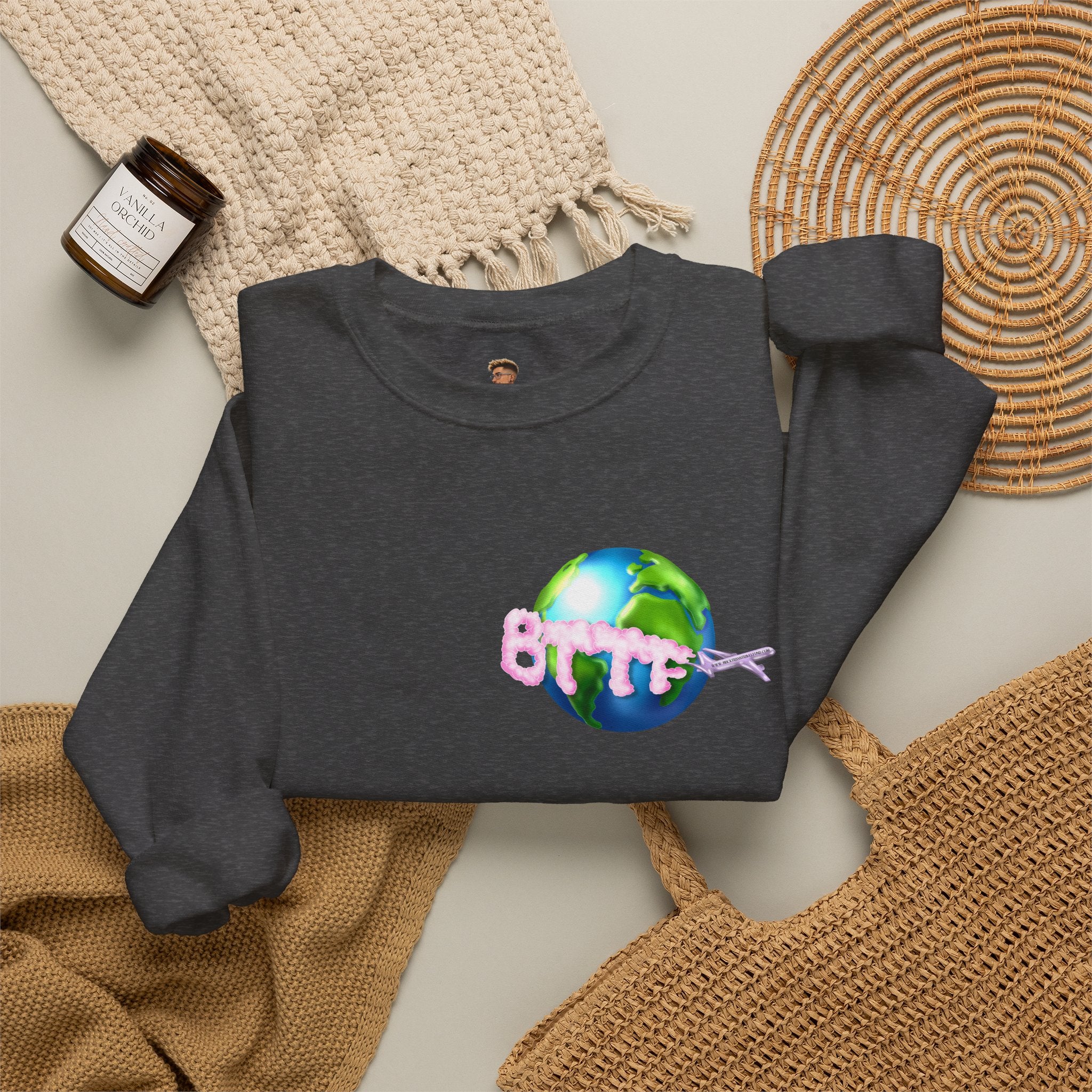BTTF - Black Trans Travel Fund Unisex Crewneck Sweatshirt