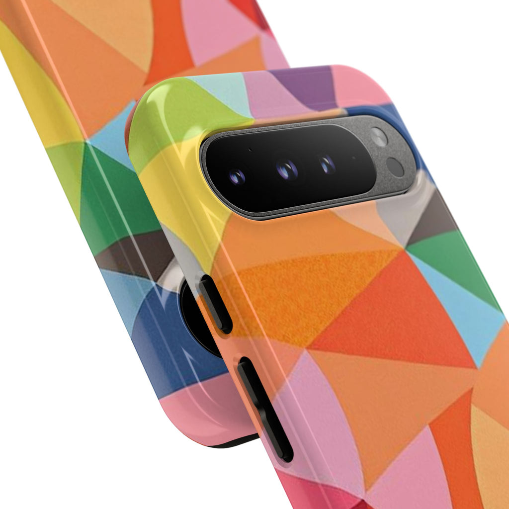 Colorful Geometric Tough Case for Android