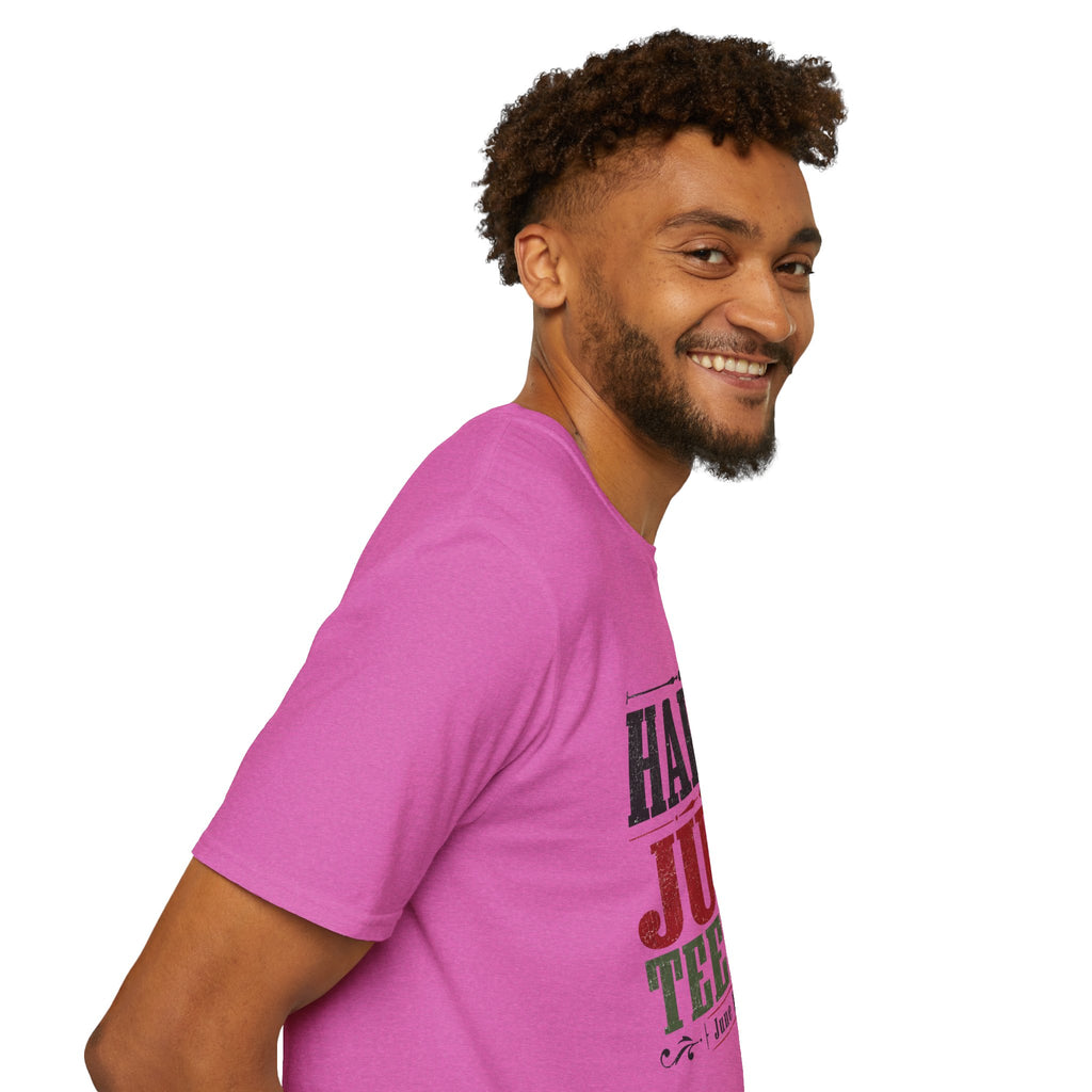 Juneteenth T-Shirt — "Happy Juneteenth" Celebration Tee