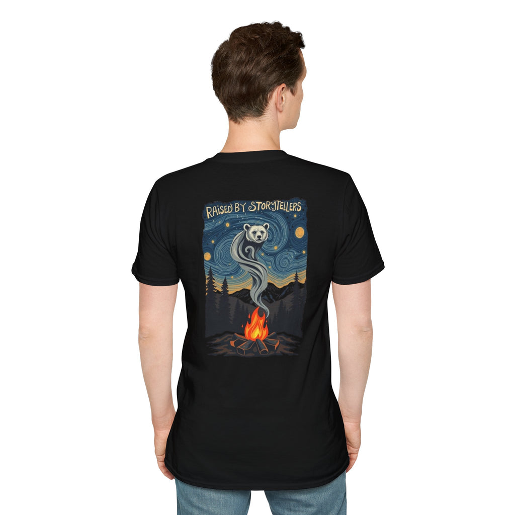Raised by Storytellers Native Pride T-Shirt