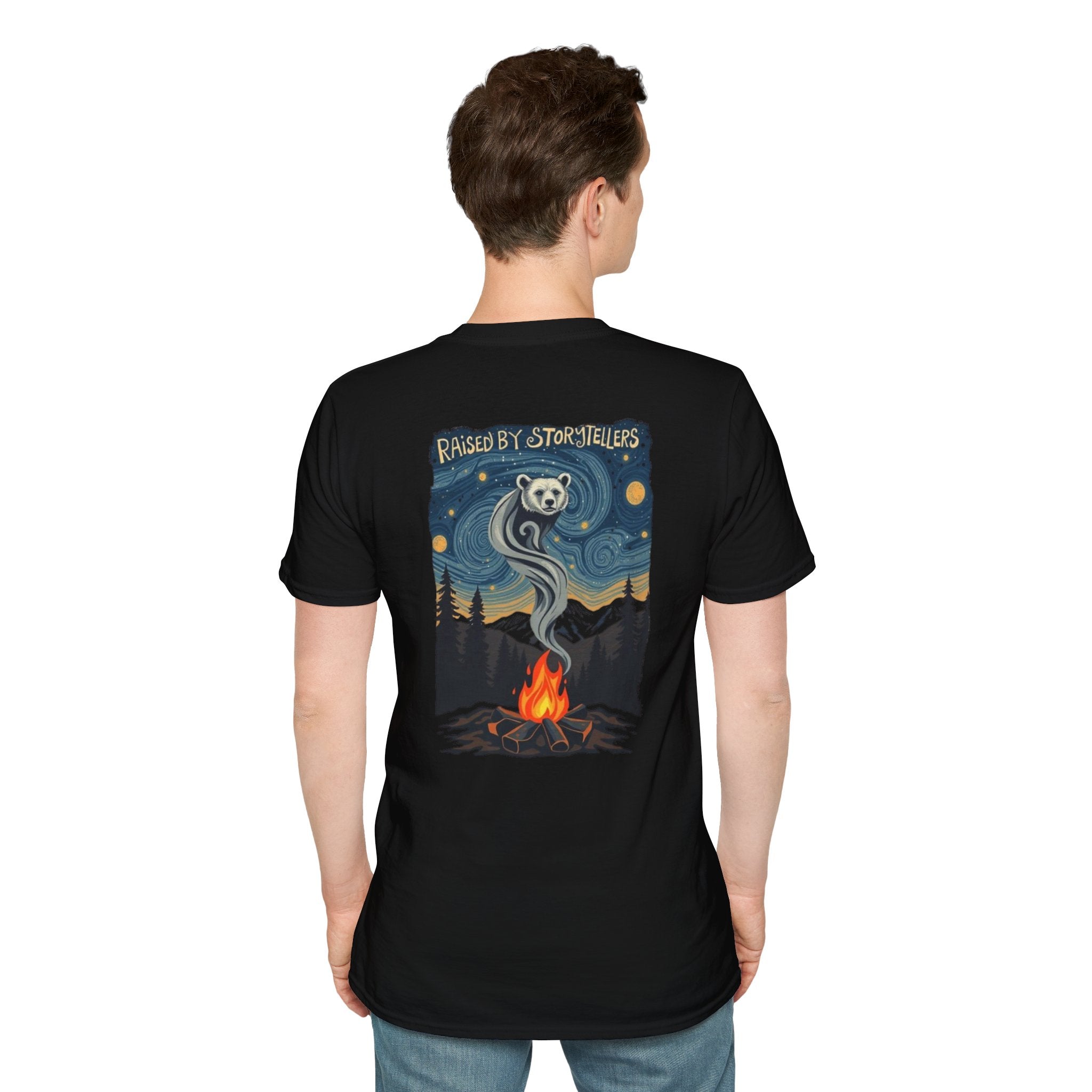 Raised by Storytellers Native Pride T-Shirt