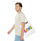 Rainbow Love Tote Bag
