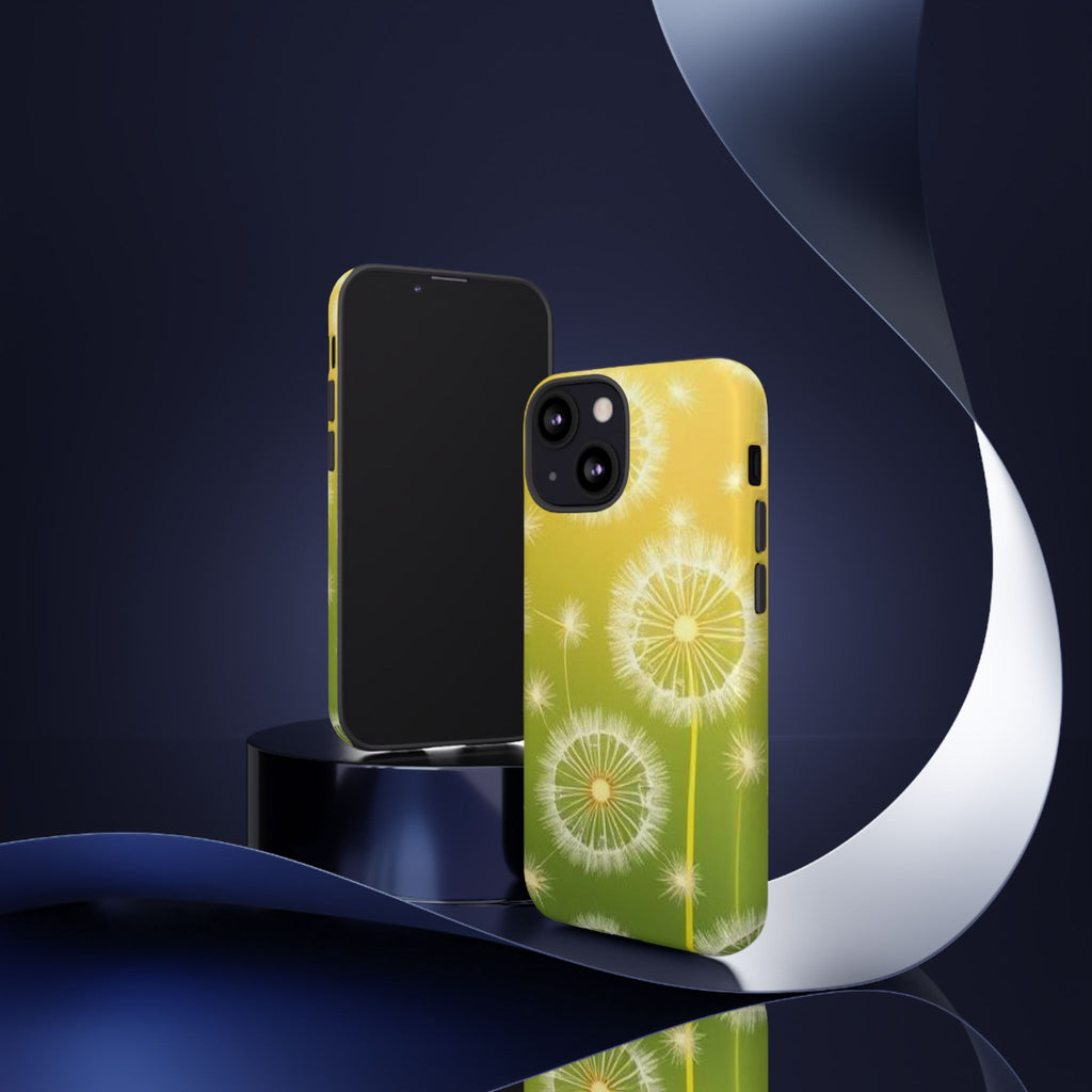 Dandelion Breeze Tough Phone Case for iPhone