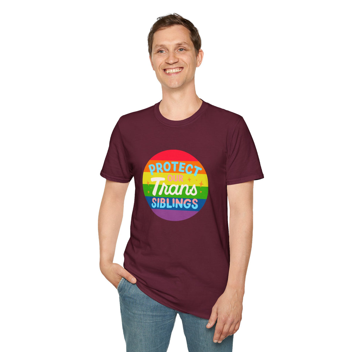 Protect Our Trans Siblings Pride Tree Las Vegas T-Shirt