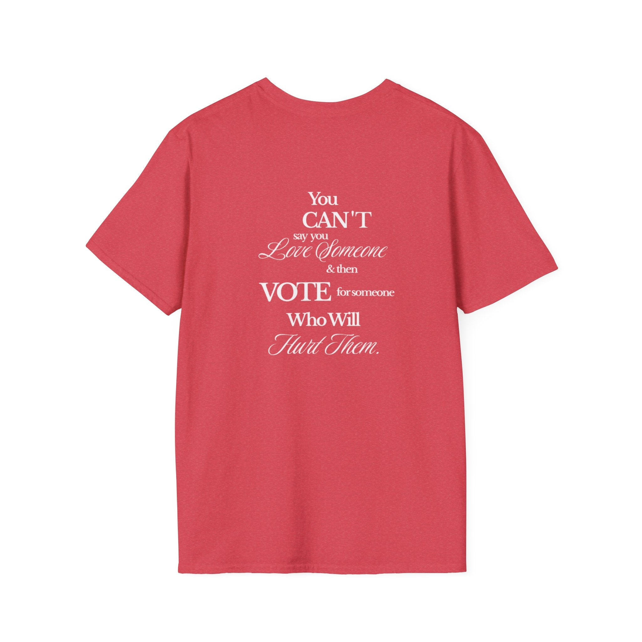 Vote with Your Heart Unisex Softstyle T-Shirt