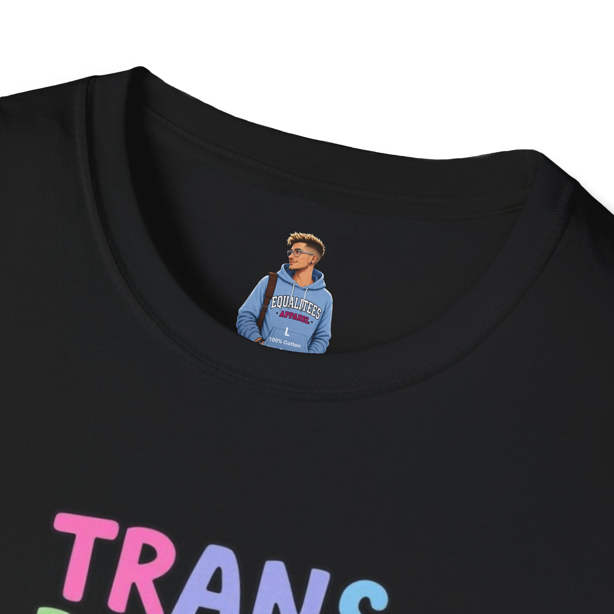 Trans People Belong Everywhere Unisex Softstyle T-Shirt
