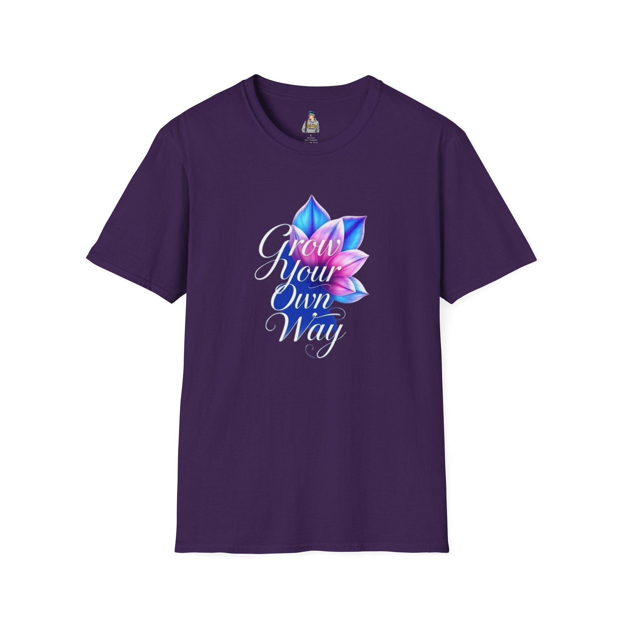 Empowerment Lotus, Grow Your Own Way T-Shirt