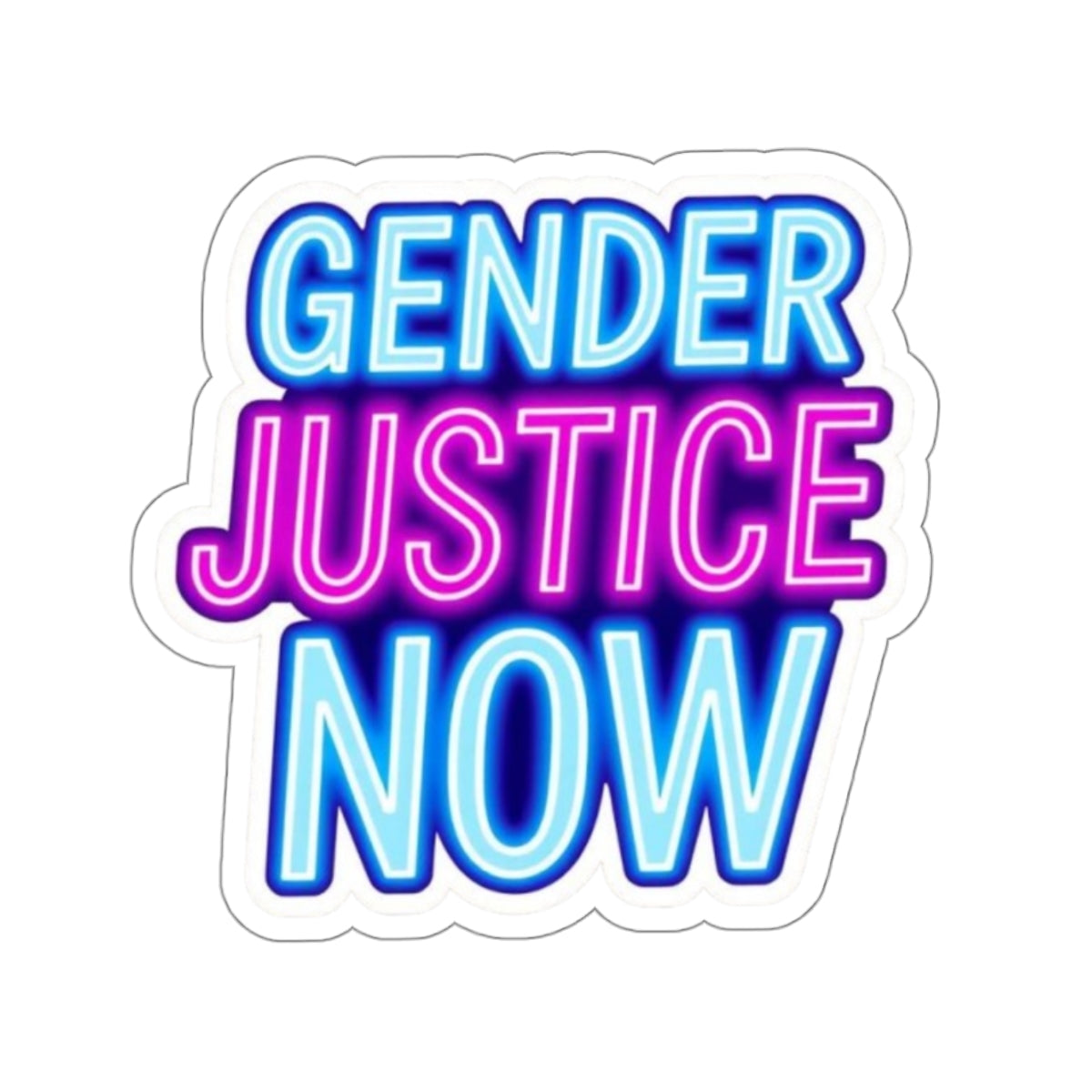 Die-Cut Stickers - GENDER JUSTICE NOW