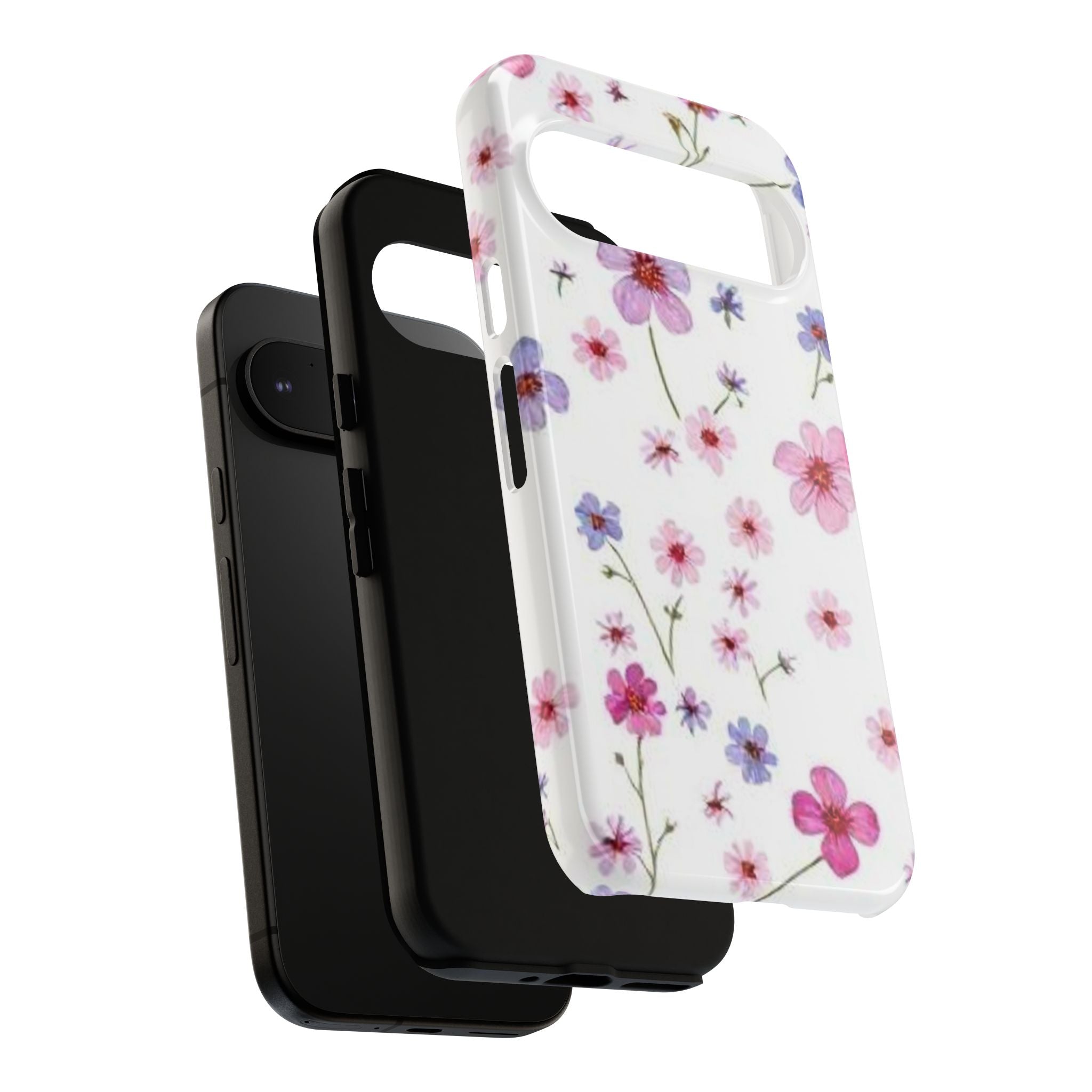 Pink Wildflower Tough Case for Android