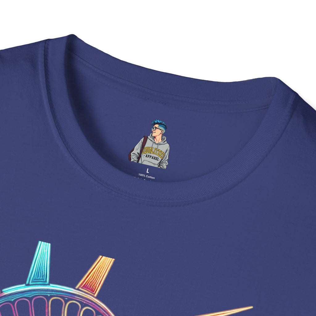 Lady Liberty - Softstyle Unisex T-Shirt