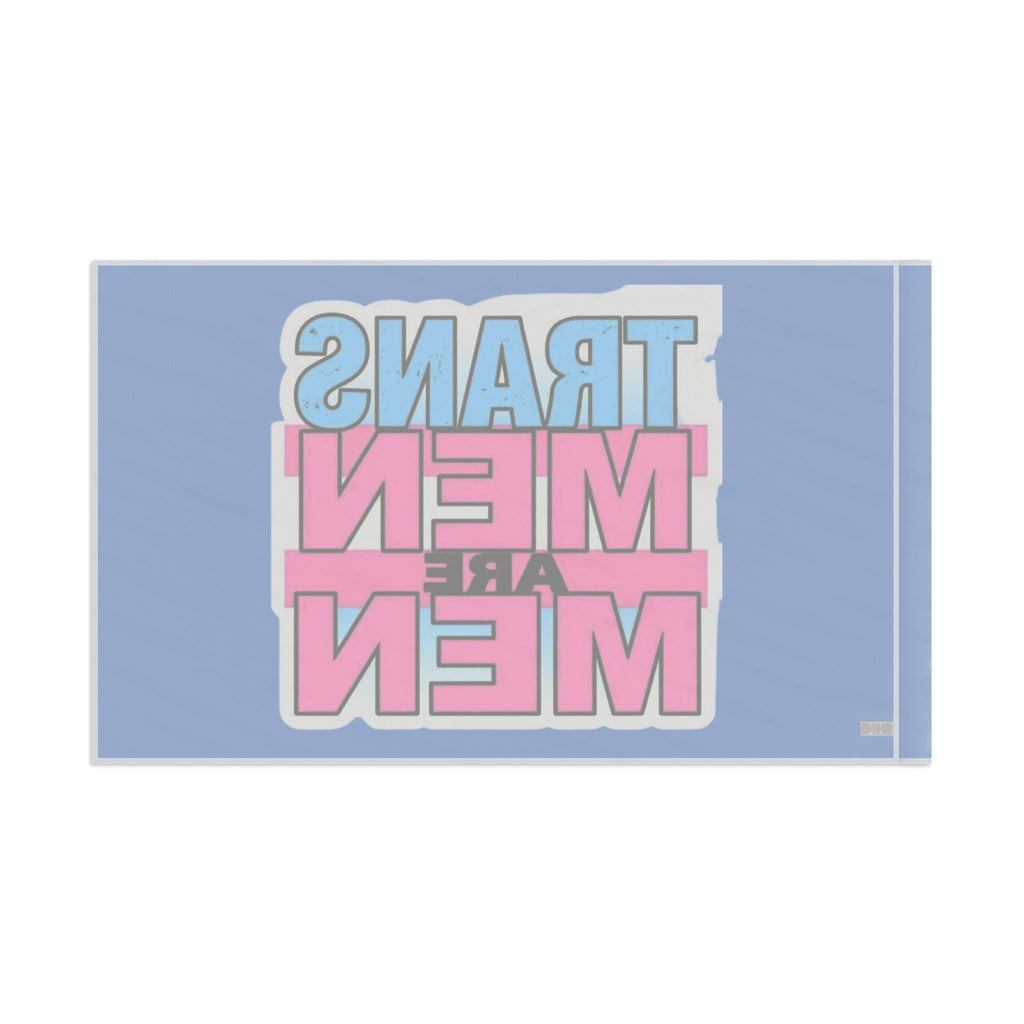 Trans Men Are Men Pride and Protest Flag