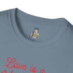 Unisex Softstyle T-Shirt - Love is a Universal Language Tee for Positive Vibes